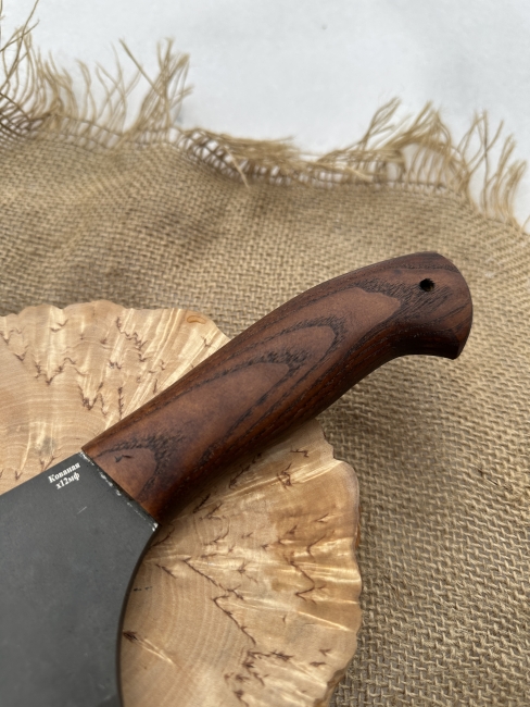 Тяпка сталь х12мф рукоять кавказский орех