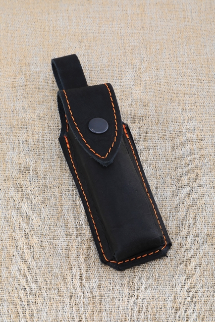 Складной нож "Пчак" сталь х12мф накладки акрил черный Складной нож "Пчак" сталь х12мф накладки акрил черный