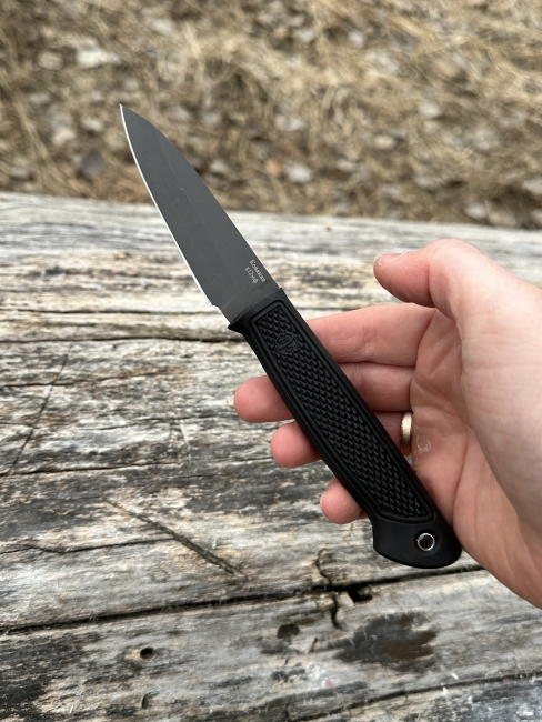 Нож кухонный овощной сталь х12мф рукоять полимер 