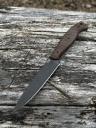 Нож кухонный  шеф №2 цельнометаллический  сталь х12мф рукоять текстолит