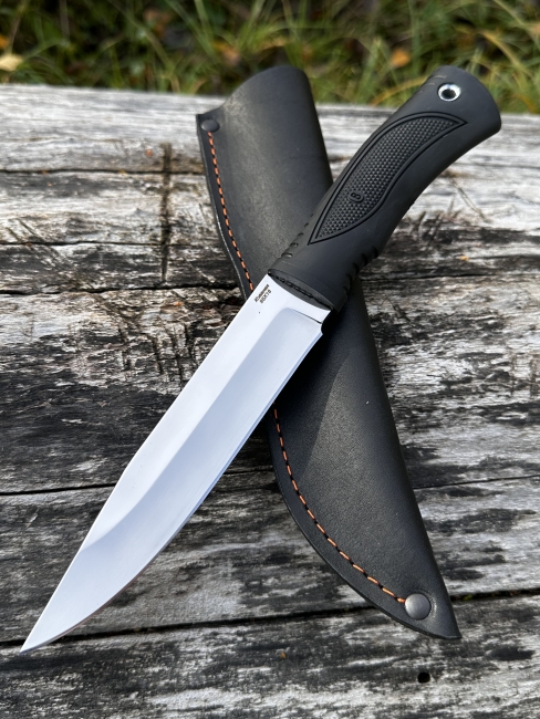 Нож охотничий "Овод" сталь 95х18 полированная рукоять полимер 