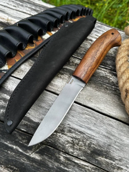 Нож "Пехотинец" 95х18 рукоять кавказский орех