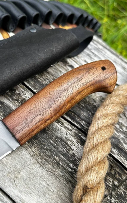 Нож "Пехотинец" 95х18 рукоять кавказский орех