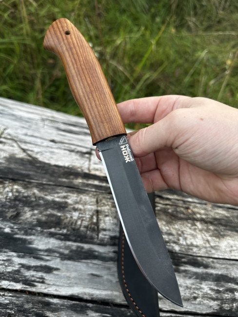 Нож "Пехотинец" х12мф рукоять ясень