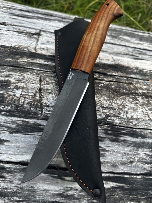 Нож "Засапожный" сталь х12мф рукоять ясень