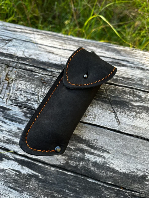 Складной нож "Корвет" сталь 95х18 накладки G10 оранжевые Складной нож "Корвет" сталь 95х18 накладки G10 оранжевые