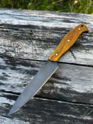 Цельнометаллический шеф нож из нержавеющей стали накладки дерево Цельнометаллический шеф нож из нержавеющей стали накладки дерево